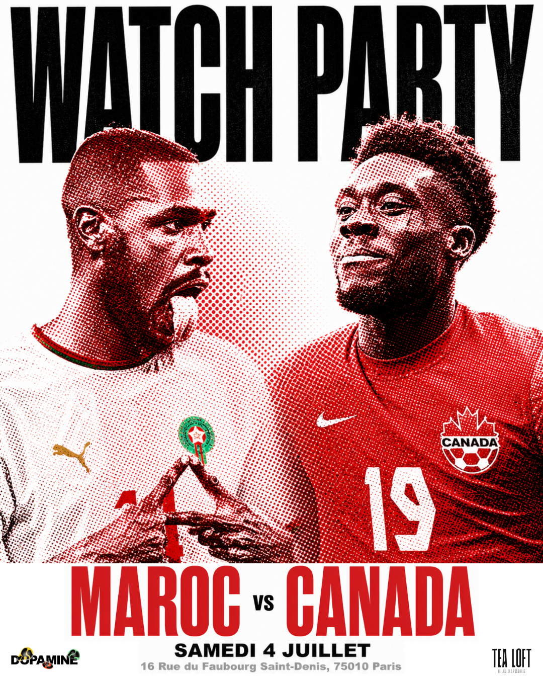Watch Party Ticket - Maroc vs Canada