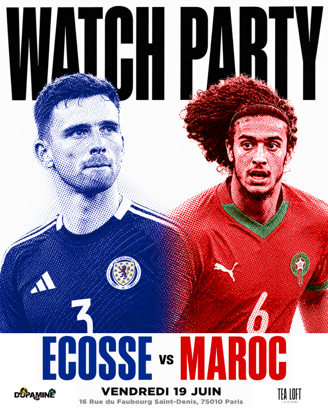 Watch Party Ticket - Écosse vs Maroc 
