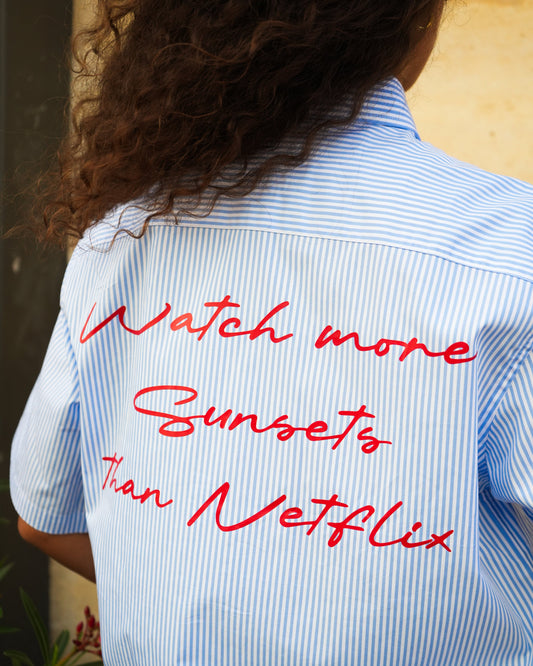 Sunset Shirt - Blue