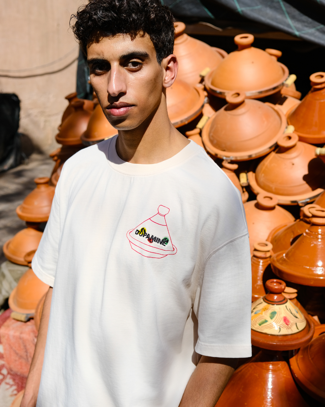 Tajine T-shirt - Cream