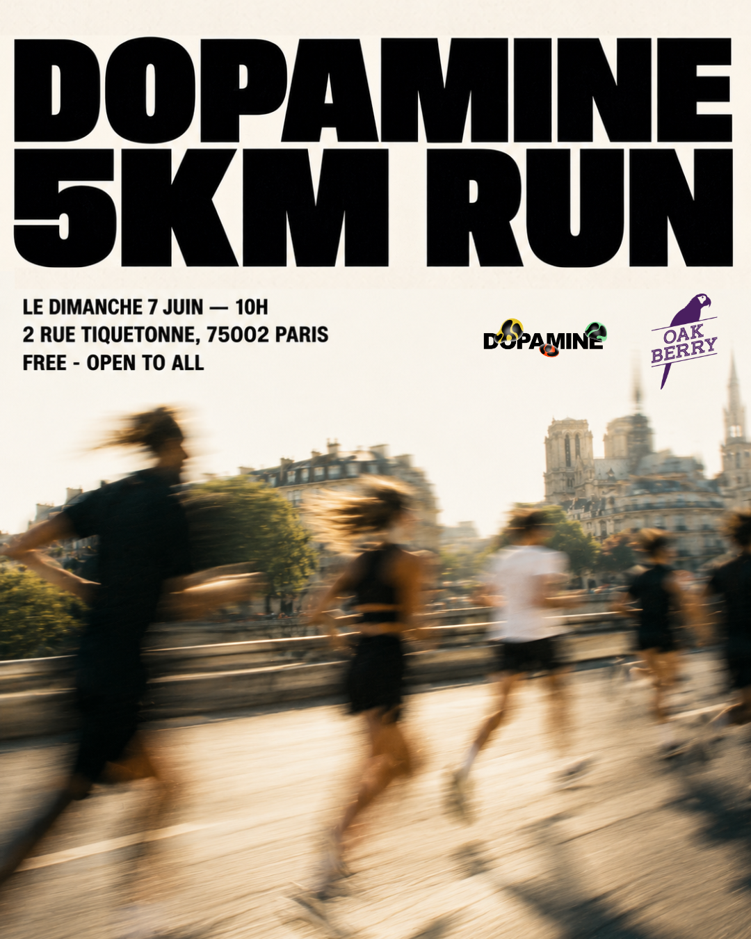 Ticket DOPAMINE RUN