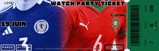 Watch Party Ticket -Scotland vs Morocco